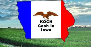 Koch cash in Iowa