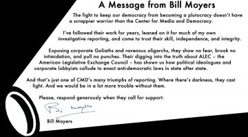 A Message from Bill Moyers