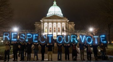 Respect Our Vote-Light Brigade