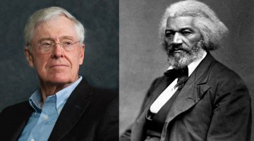 Charles Koch and Frederick Douglass